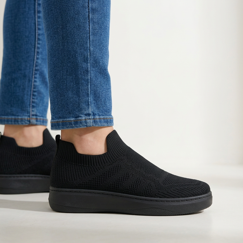 Sofia | Sneakers Slip-On in Maglia