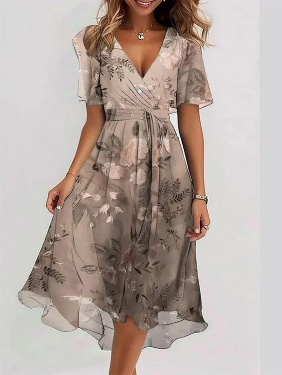 LAVINA – Abito Midi Boho Vivace