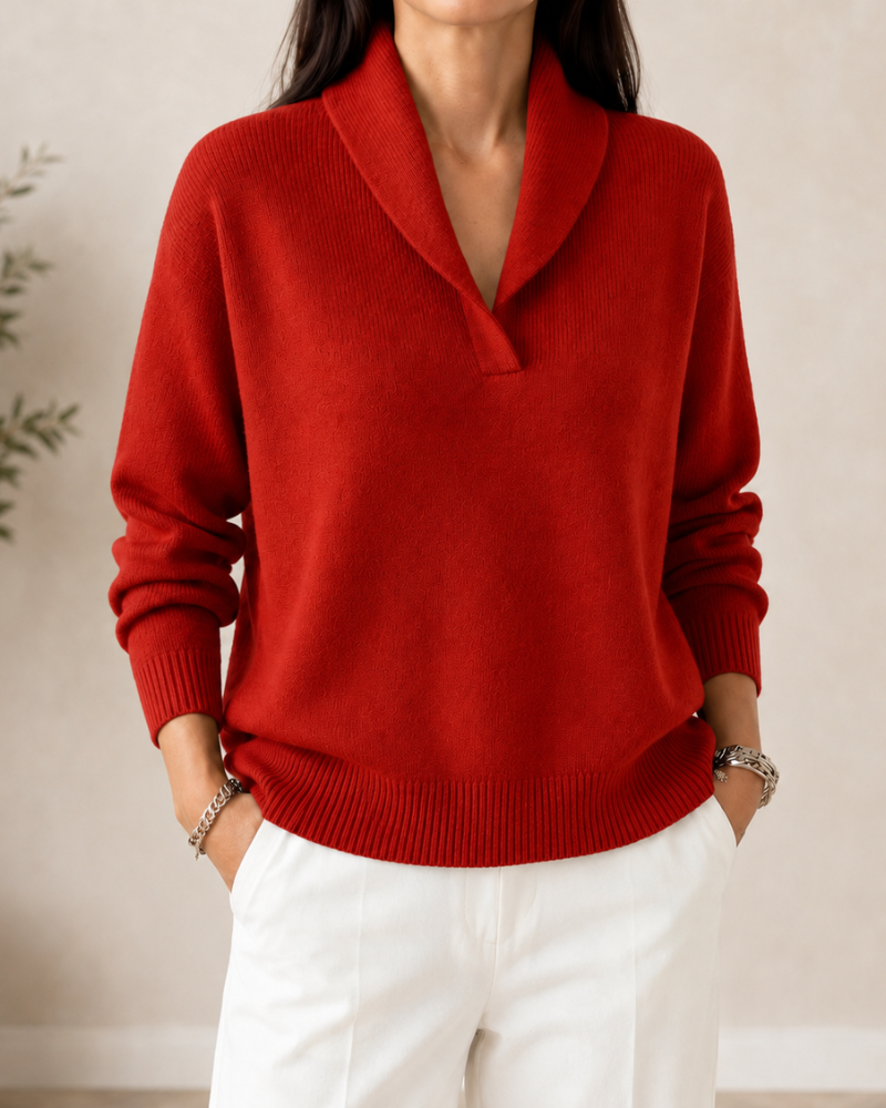 Livia | Maglione con Collo a Scialle