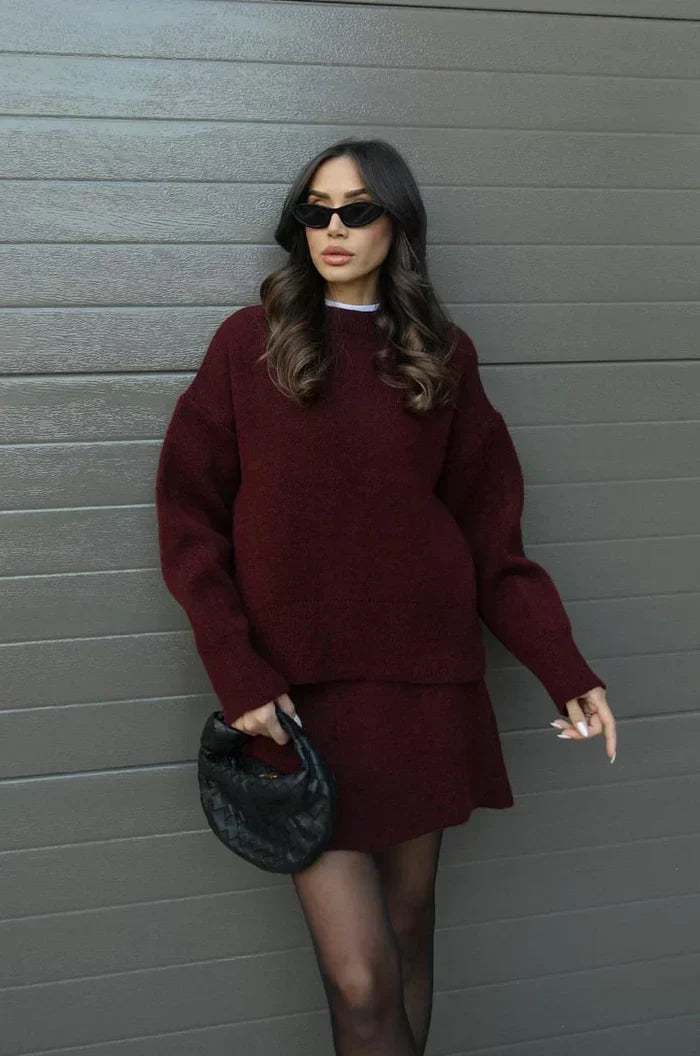 Adele | Coordinato in Maglia con Gonna