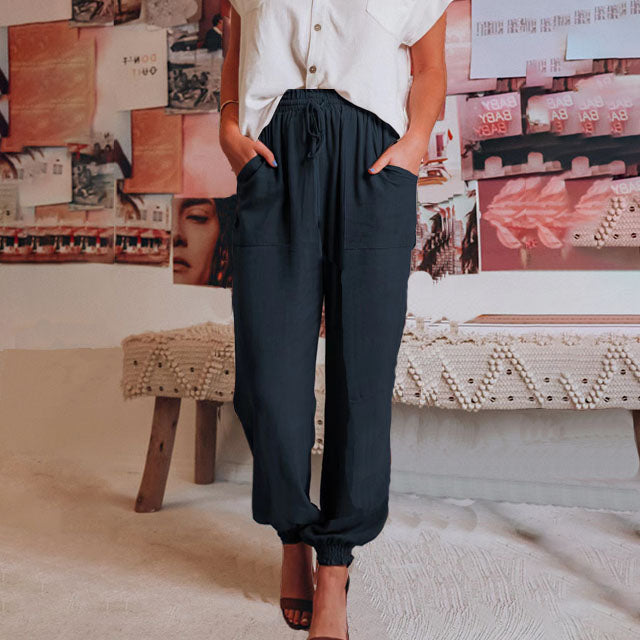 Kaeli – Pantaloni Eleganti con Corda