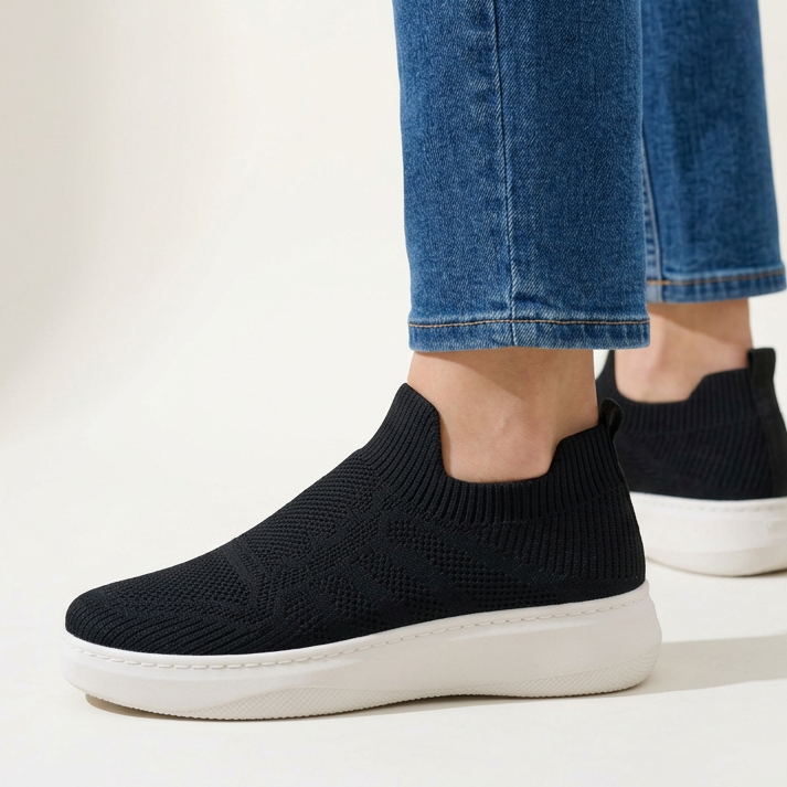 Sofia | Sneakers Slip-On in Maglia