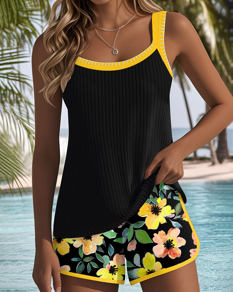 Aitana | Set di Tankini Elegante a Due Pezzi