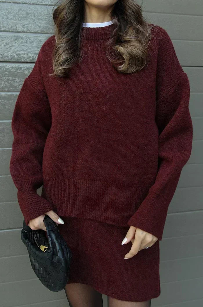 Adele | Coordinato in Maglia con Gonna