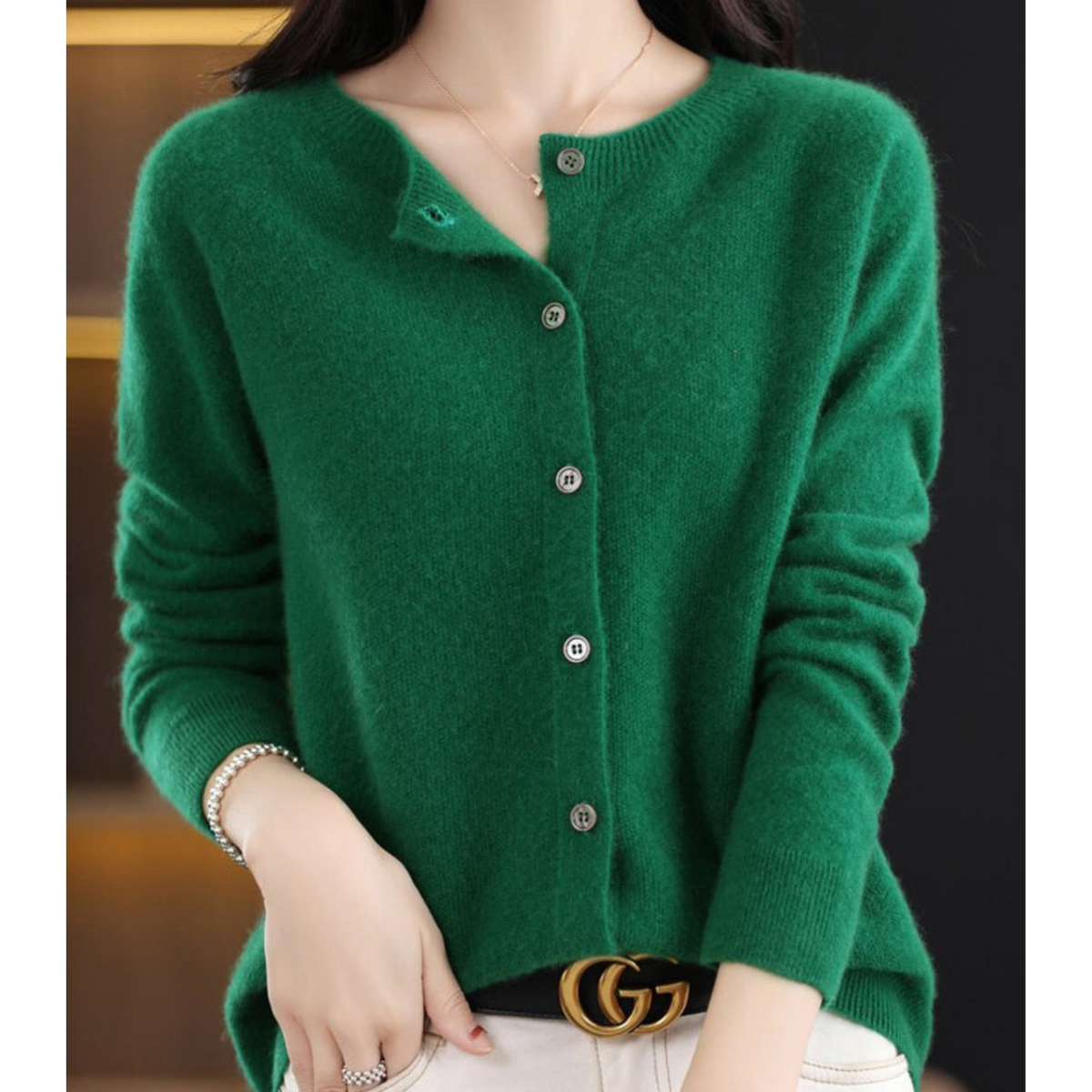 Amelia | Cardigan in Cashmere per Donna