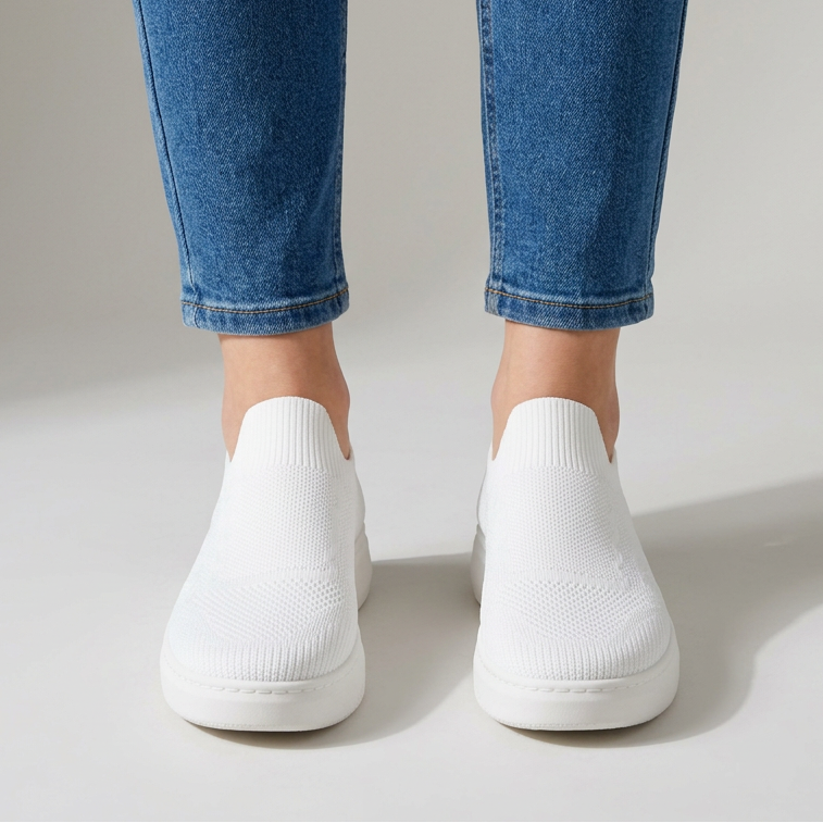 Sofia | Sneakers Slip-On in Maglia