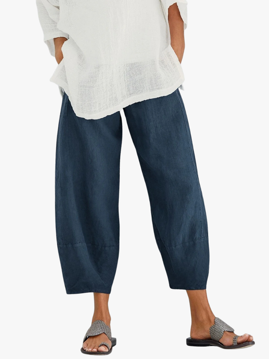 BELLUCCI MILANO | PANTALONI CROP IN COTONE PER DONNE