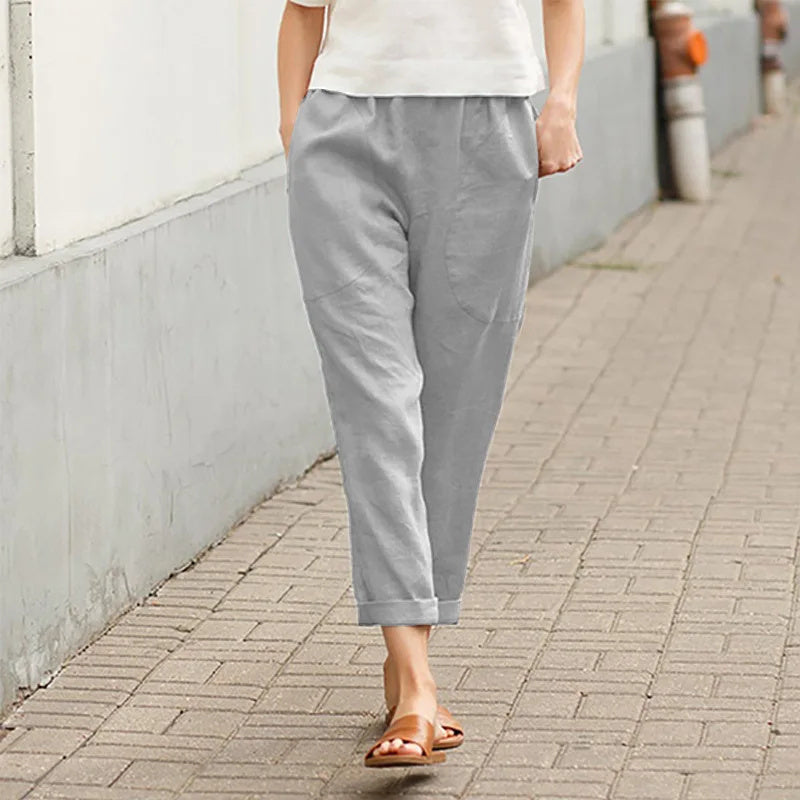 Kriza - Pantaloni Ampi con Tasche