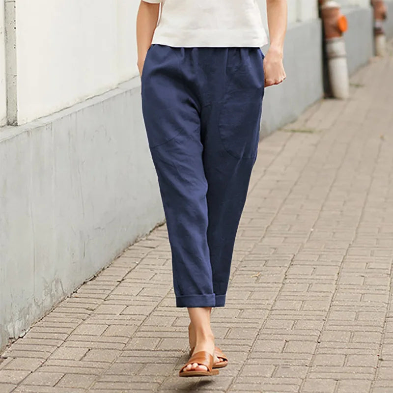 Kriza - Pantaloni Ampi con Tasche