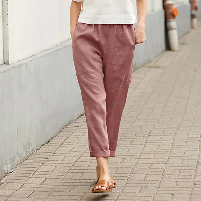 Kriza - Pantaloni Ampi con Tasche