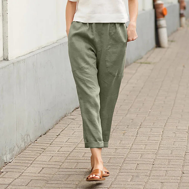 Kriza - Pantaloni Ampi con Tasche
