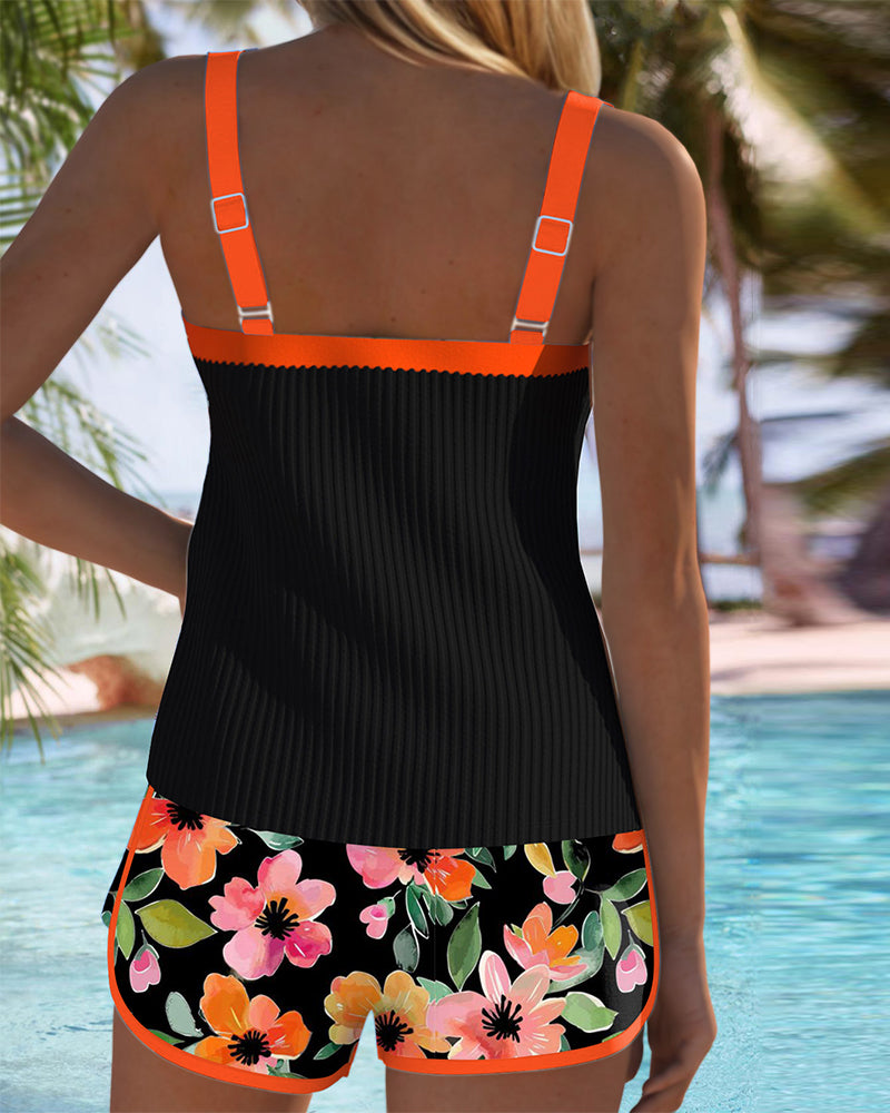 Aitana | Set di Tankini Elegante a Due Pezzi